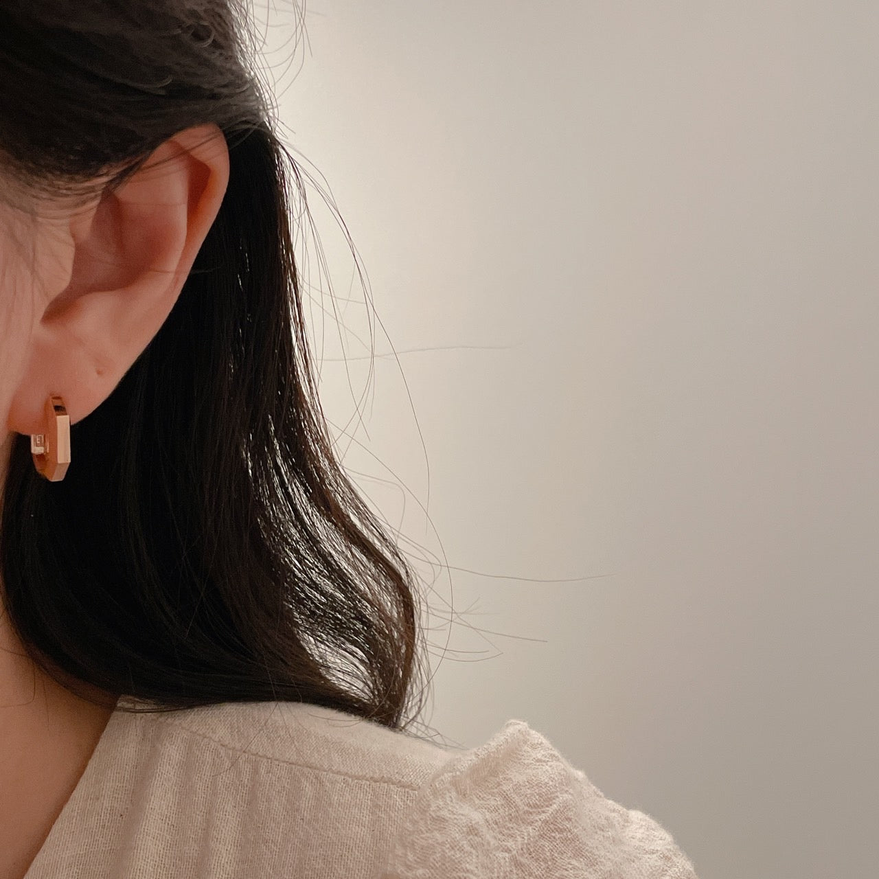 Geometric Hoop Earrings