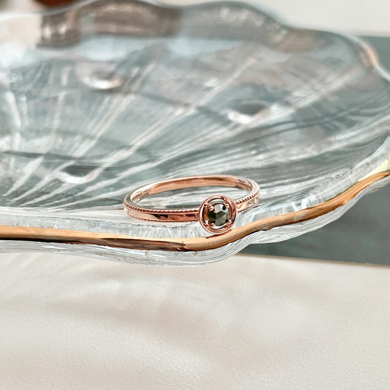 Rough Diamond Ring