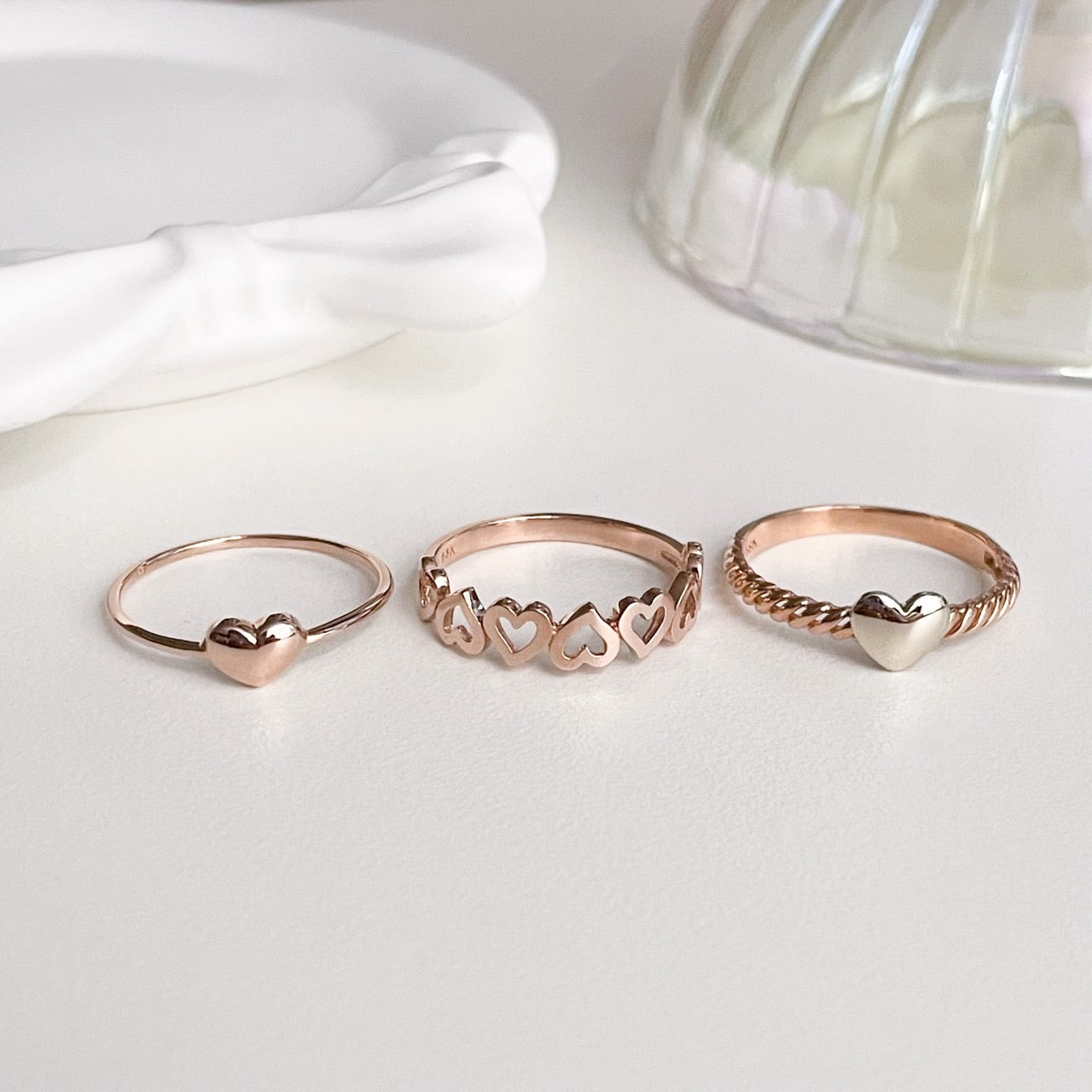 Slim Line Heart Ring