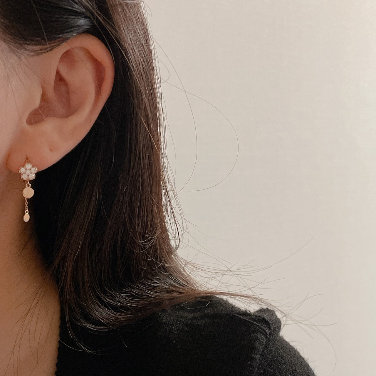 Flower Dangle Earrings