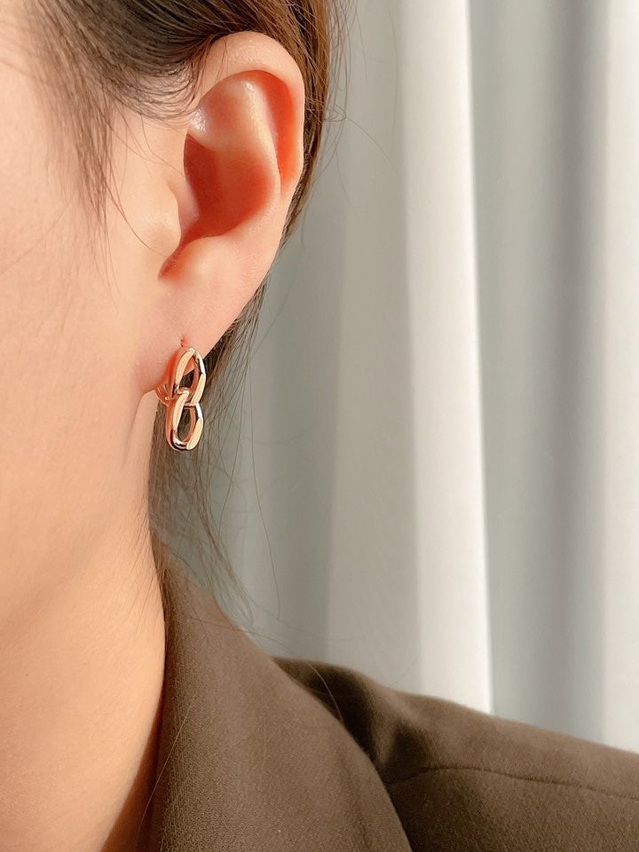 Double Chain Earrings
