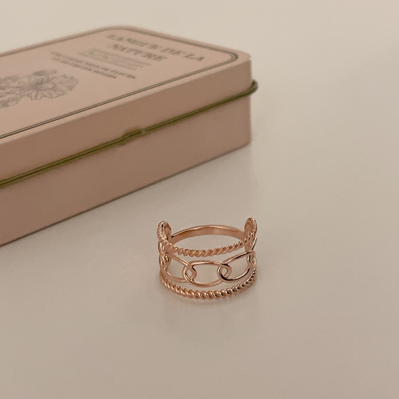 Geometirc Rope Ring