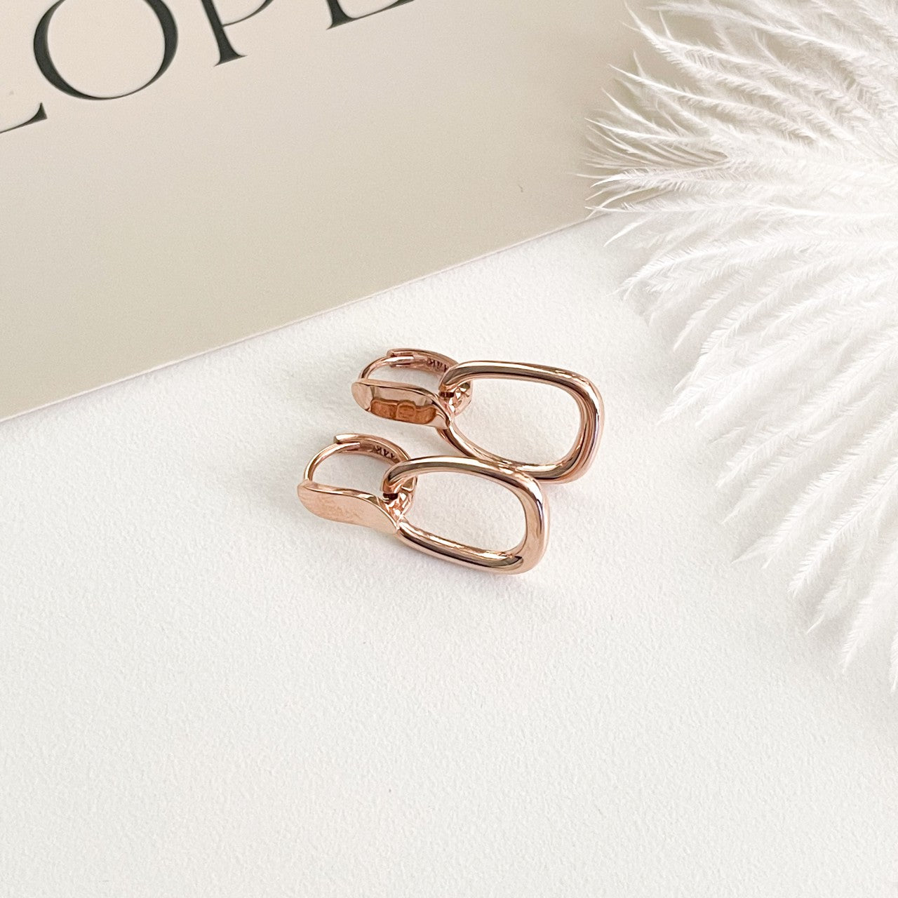 Paperclip Earrings
