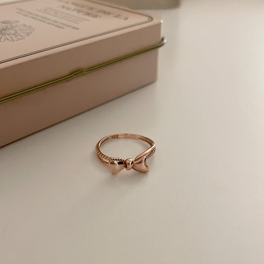 Bow Little Finger Ring