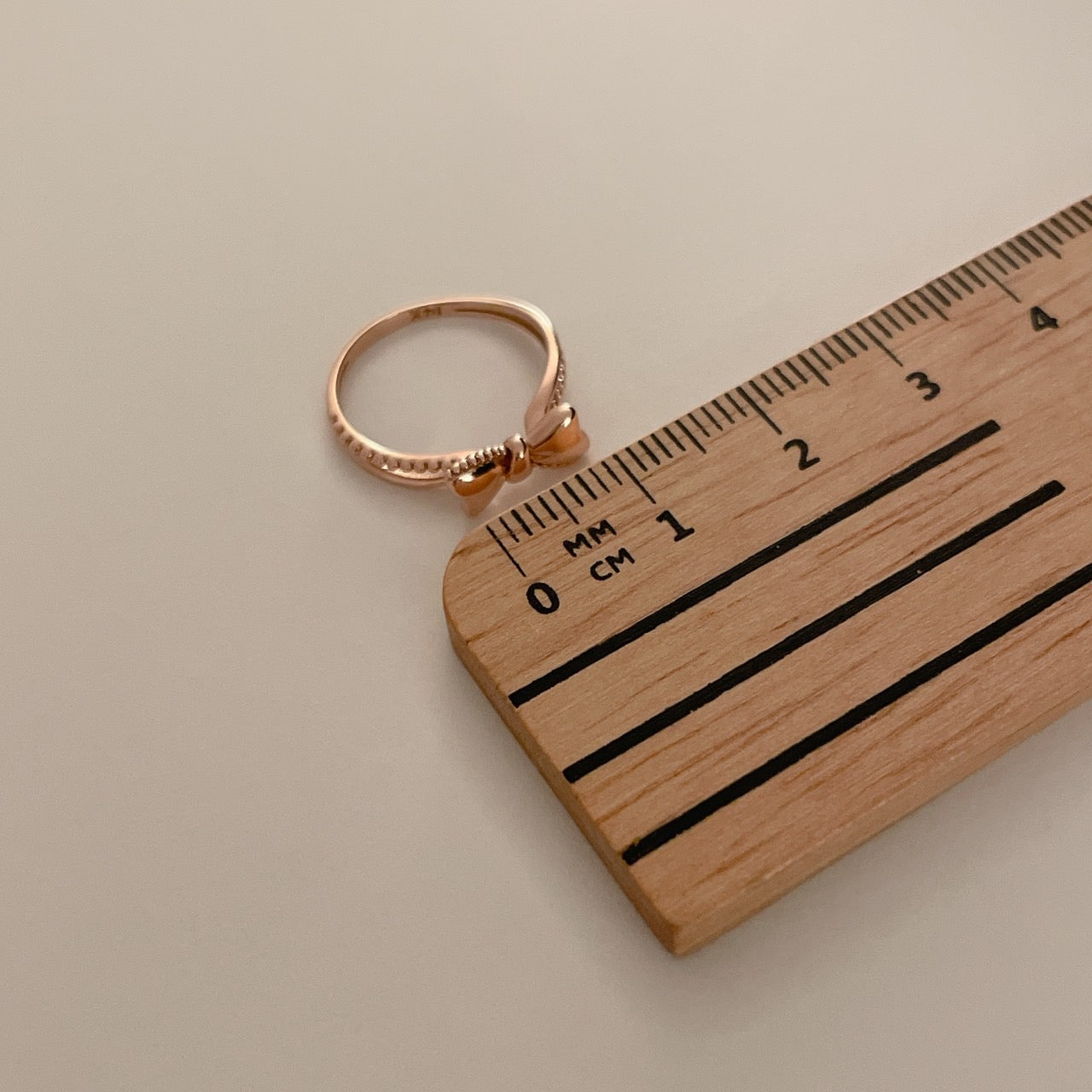 Bow Little Finger Ring
