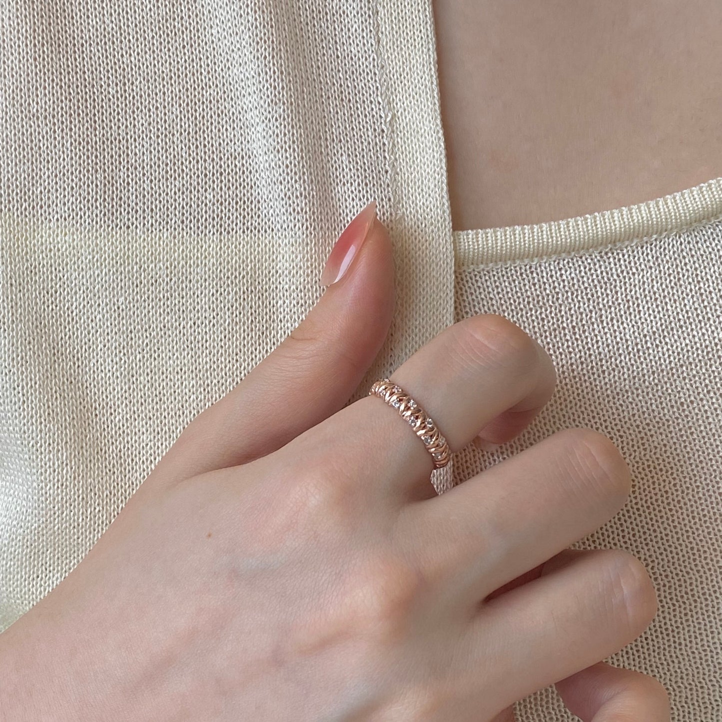 X Eternity Band Ring