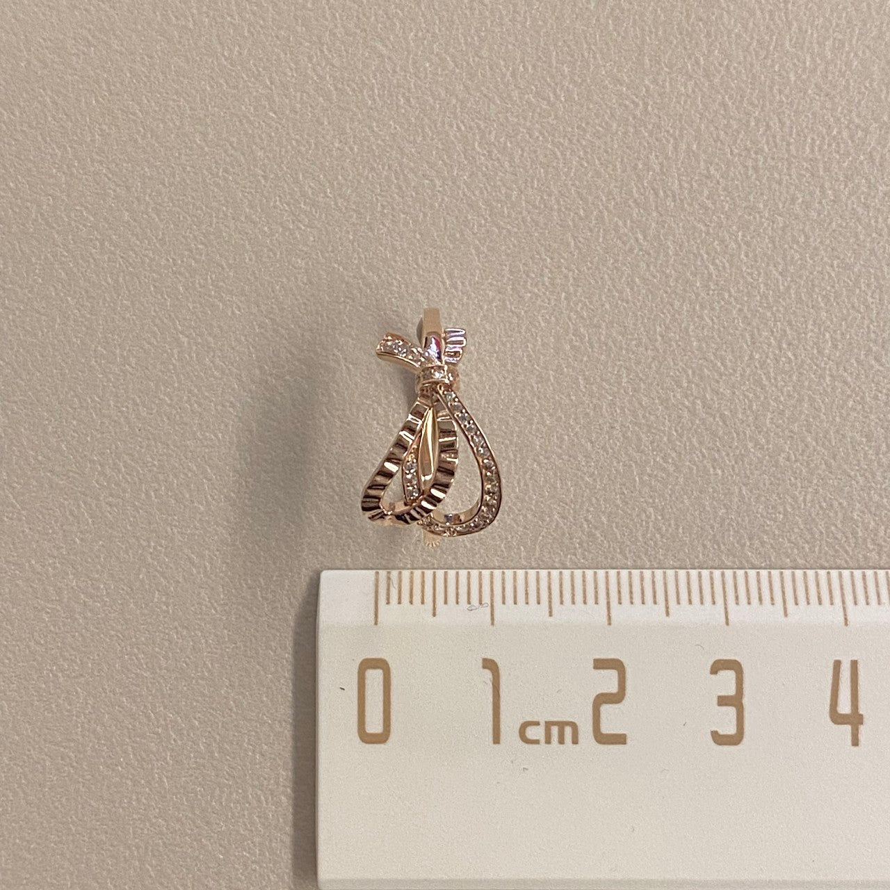 Bow and Texture Ring