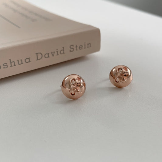 Bow Ball Earrings