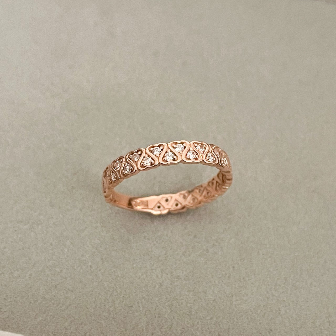 Heart Eternity Band Ring