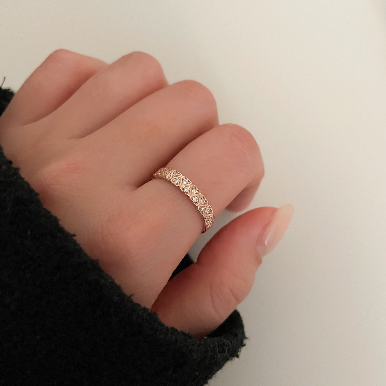 Heart Eternity Band Ring