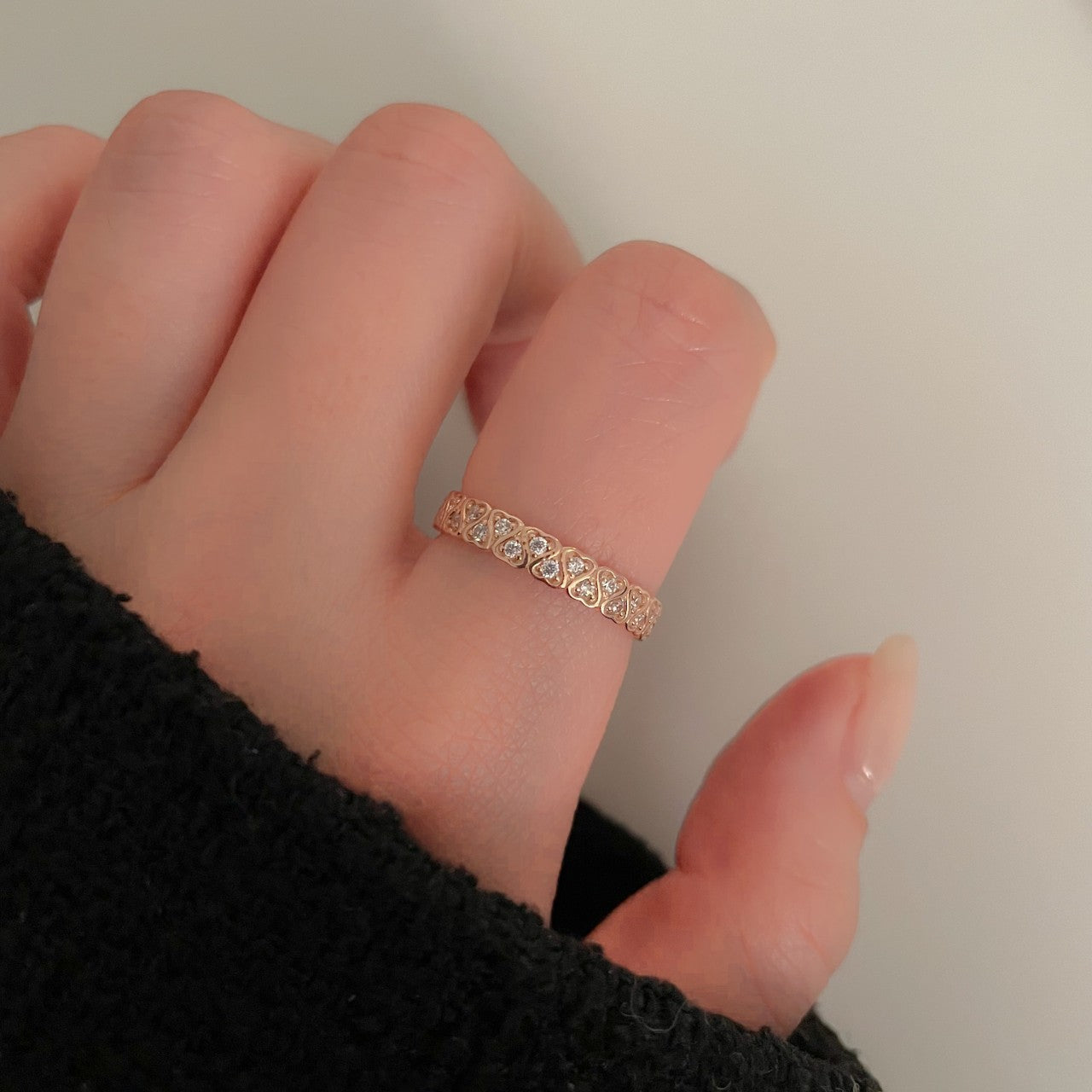 Heart Eternity Band Ring