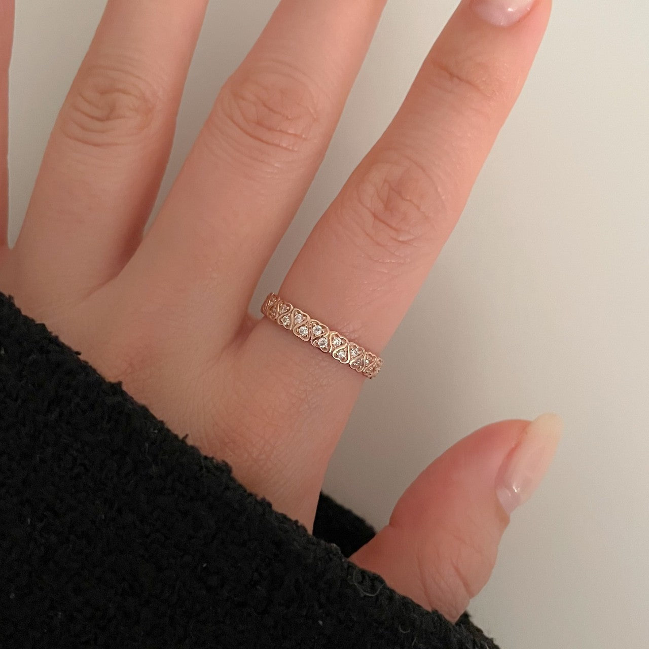 Heart Eternity Band Ring