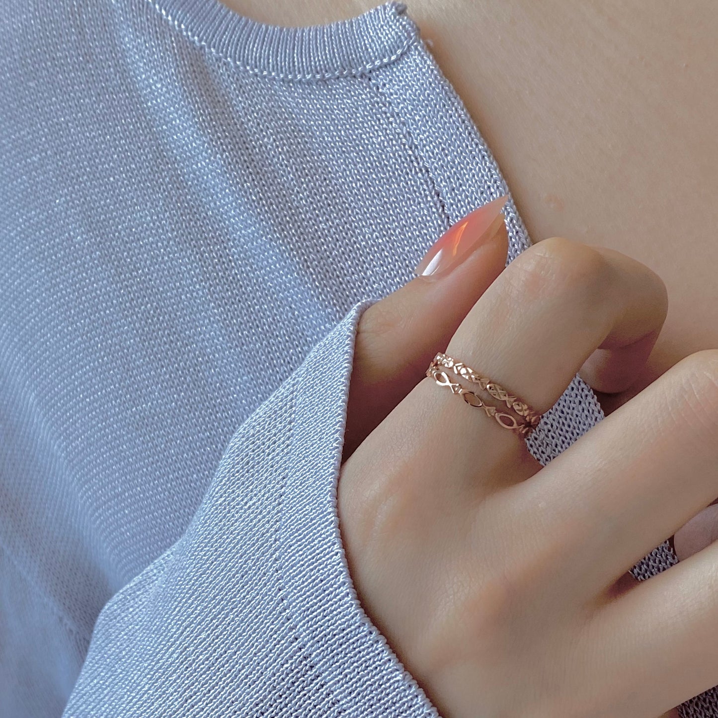 Ichthus Fish Ring