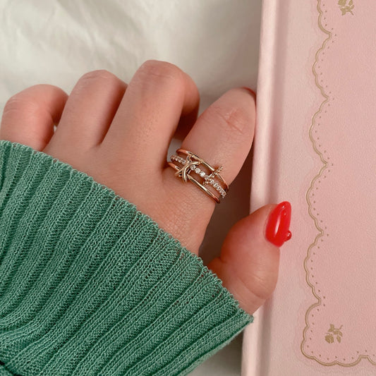 Three Connector Ring