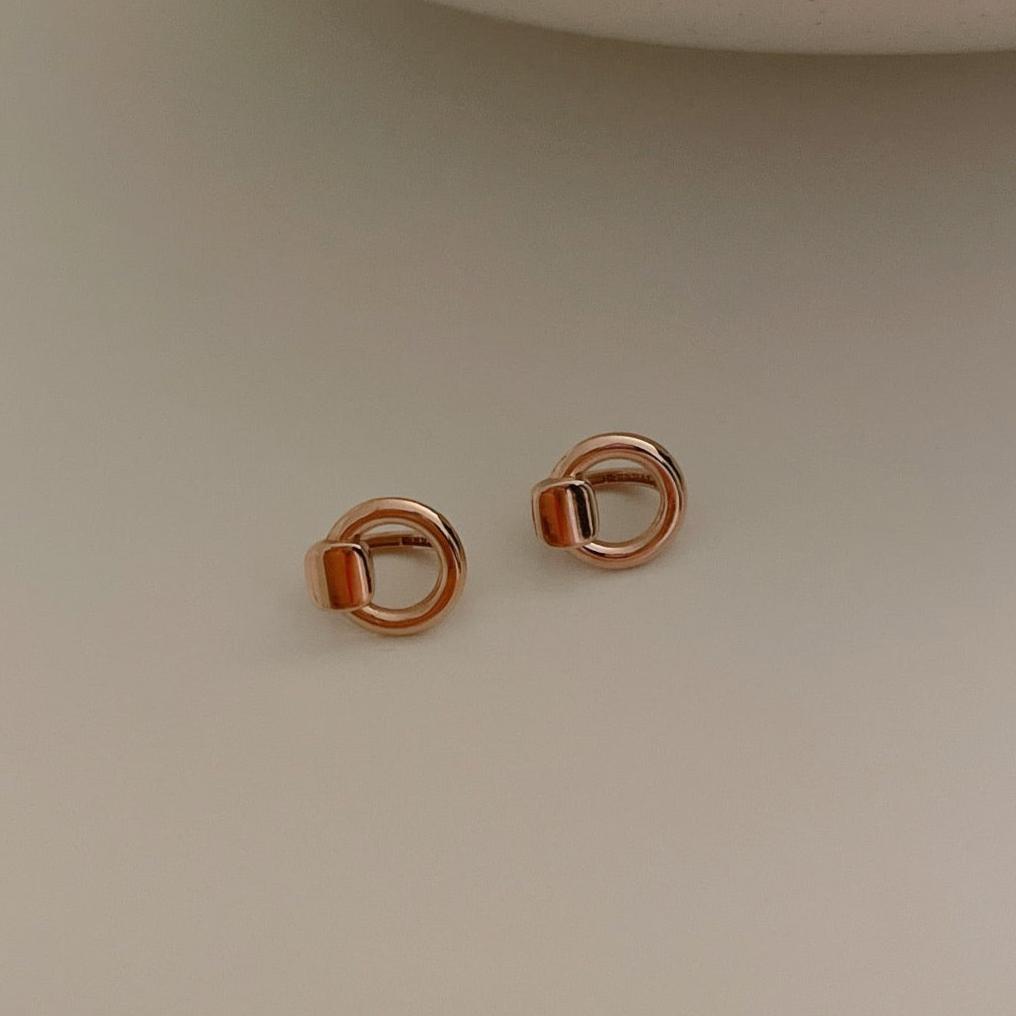 Open Circle Earrings