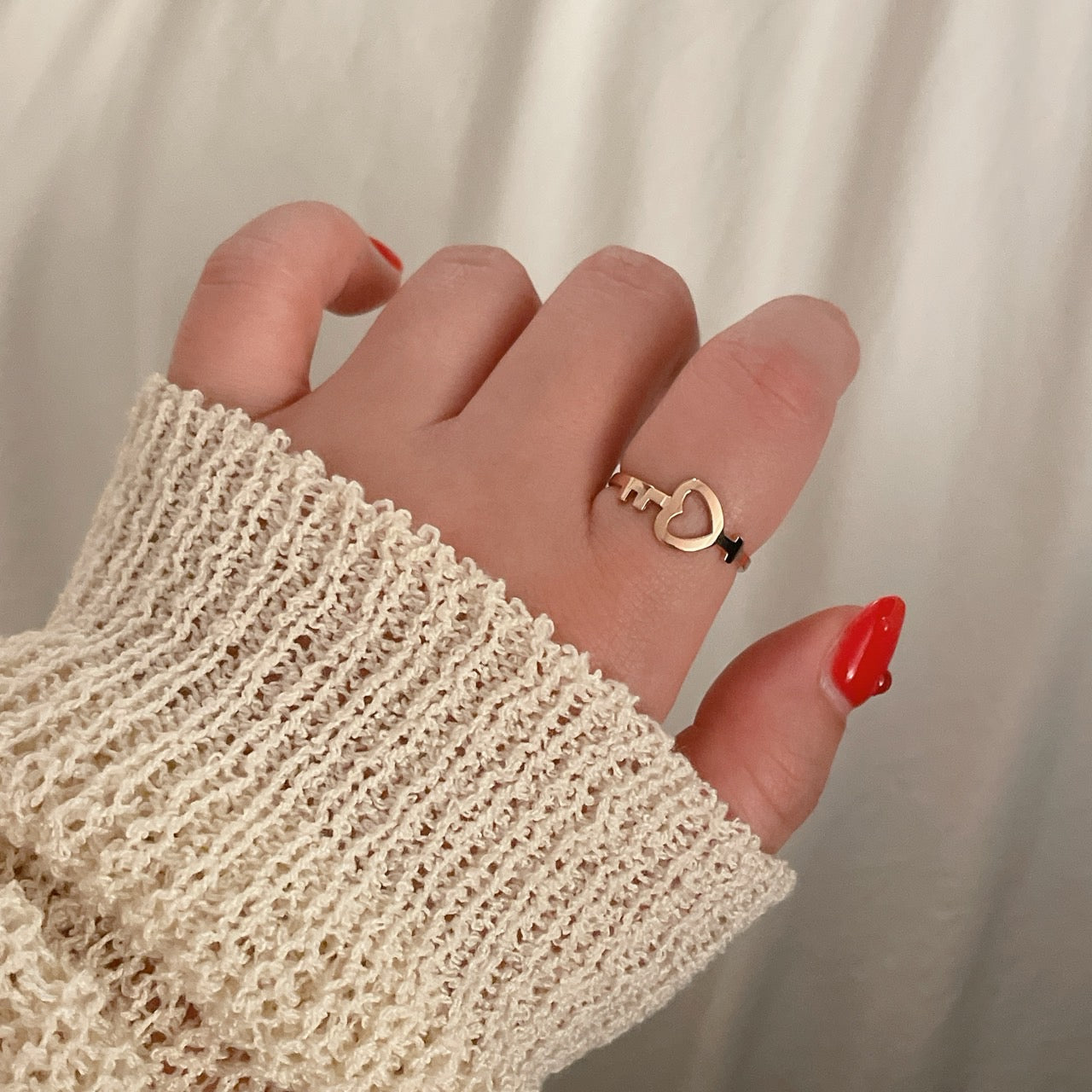 Heart Key Ring