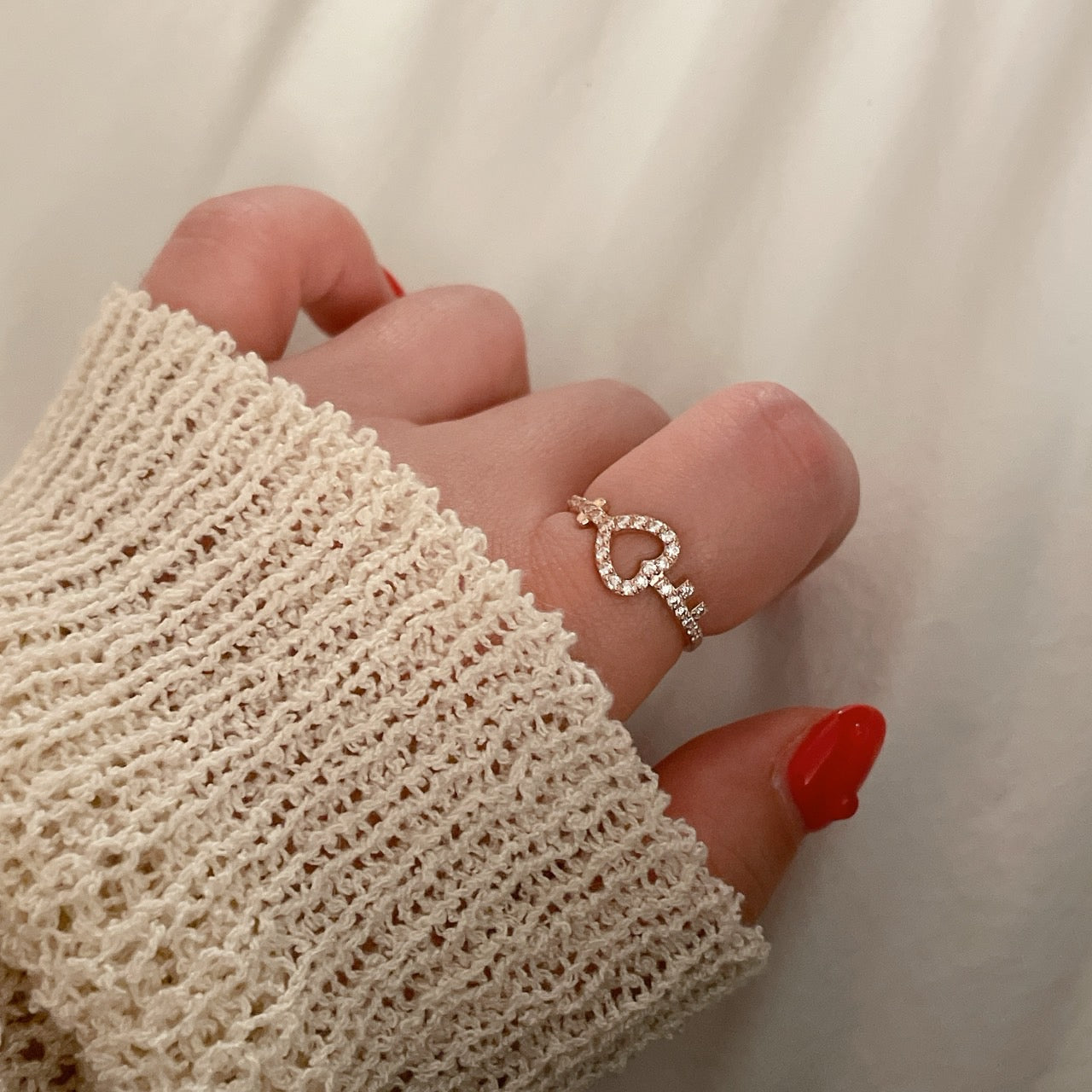 Heart Key Ring