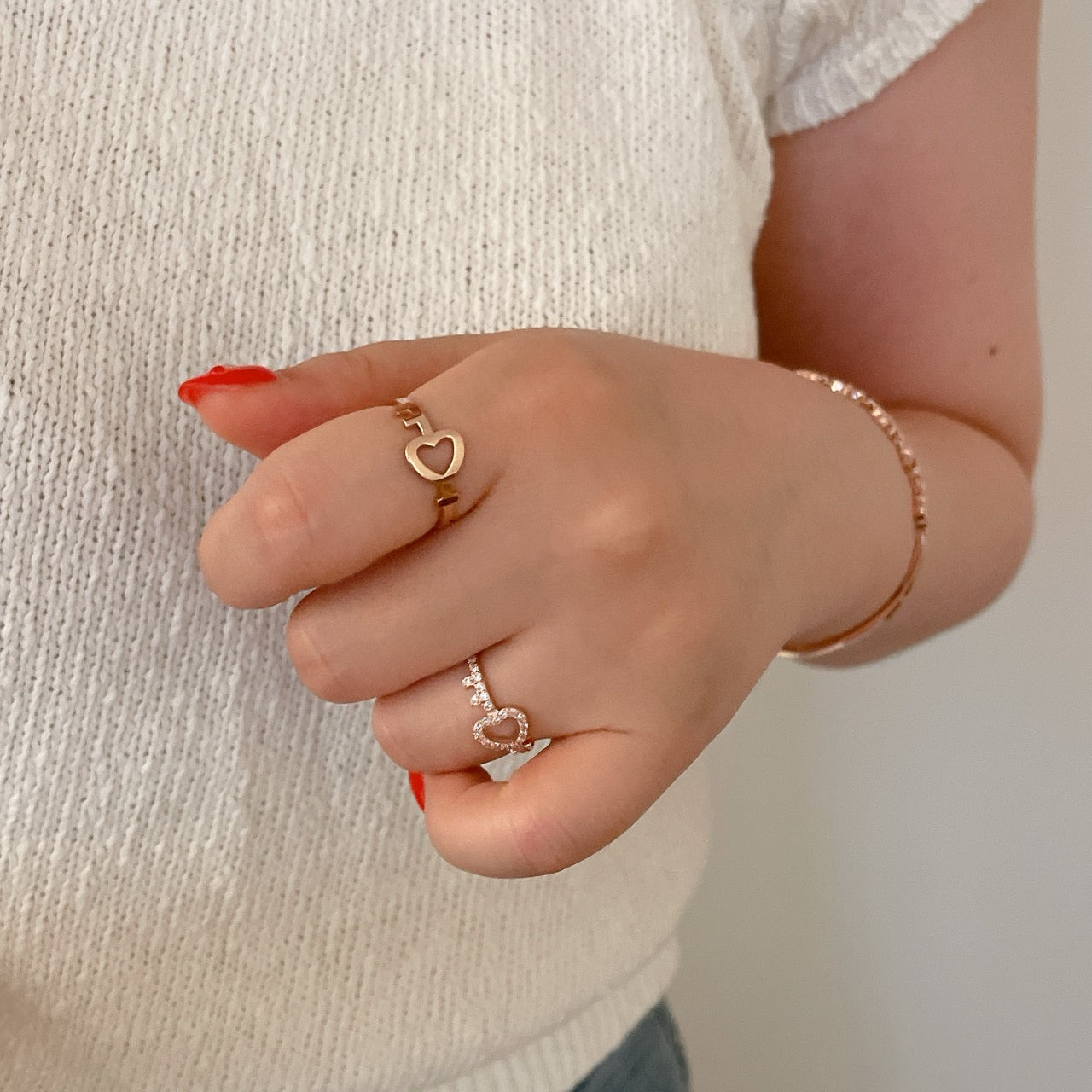 Heart Key Ring