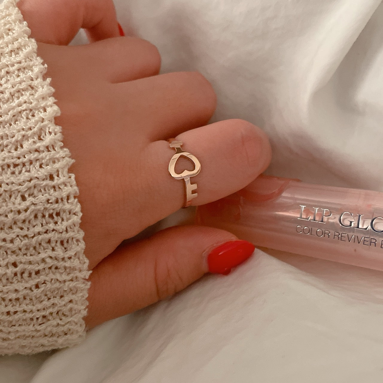 Heart Key Ring