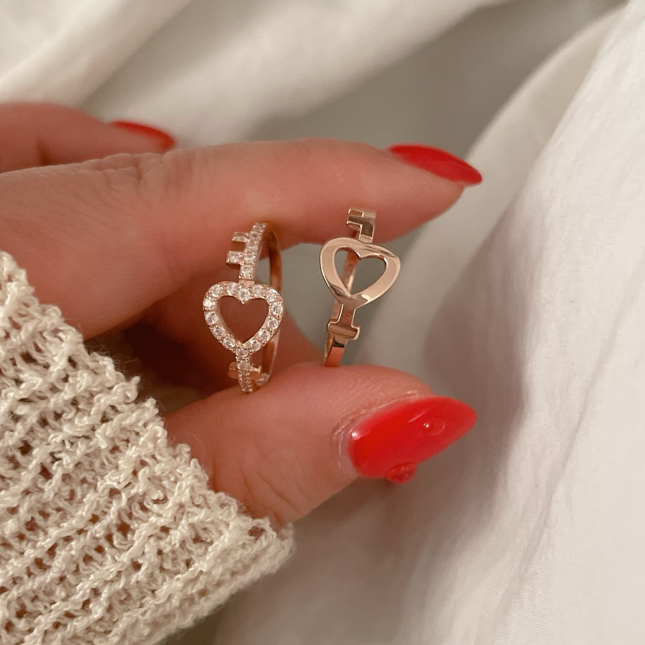 Heart Key Ring
