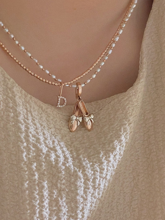 Ballerina Shoes Pendant