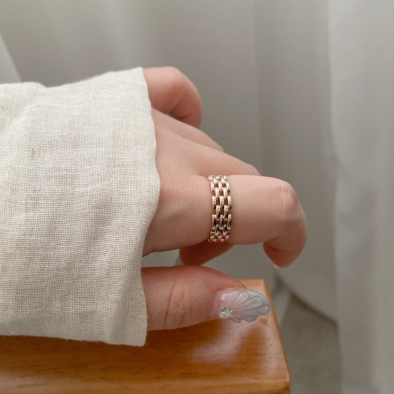 Chain Link Ring