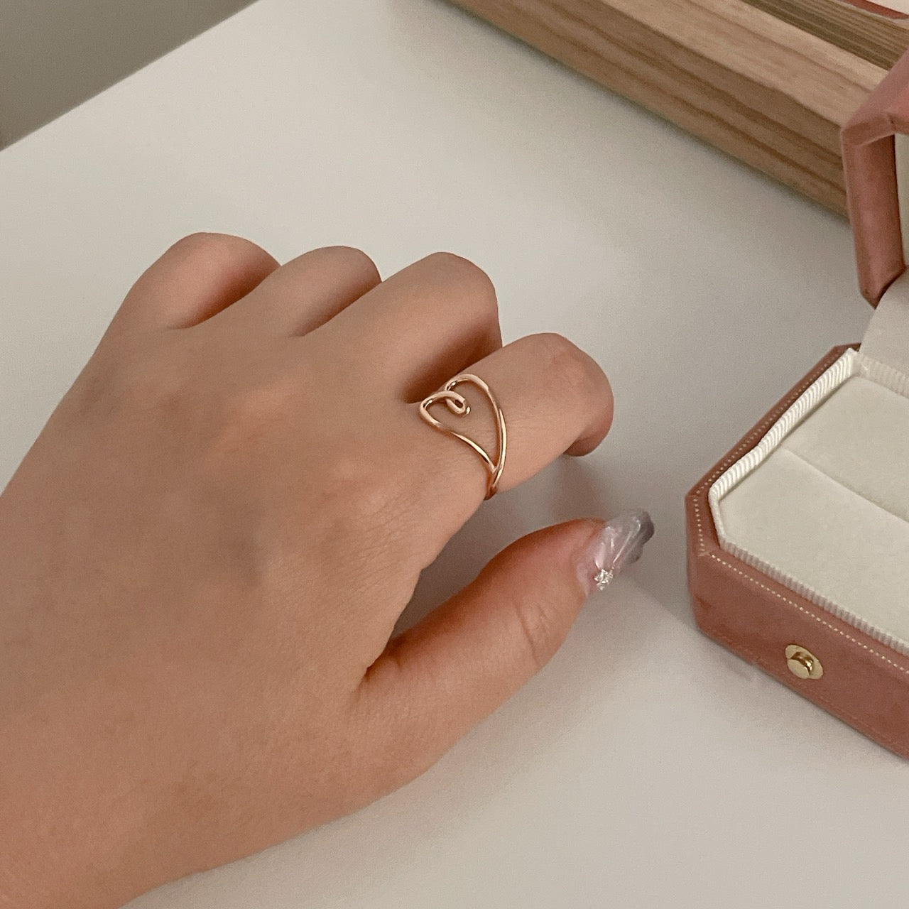 Open Heart Ring
