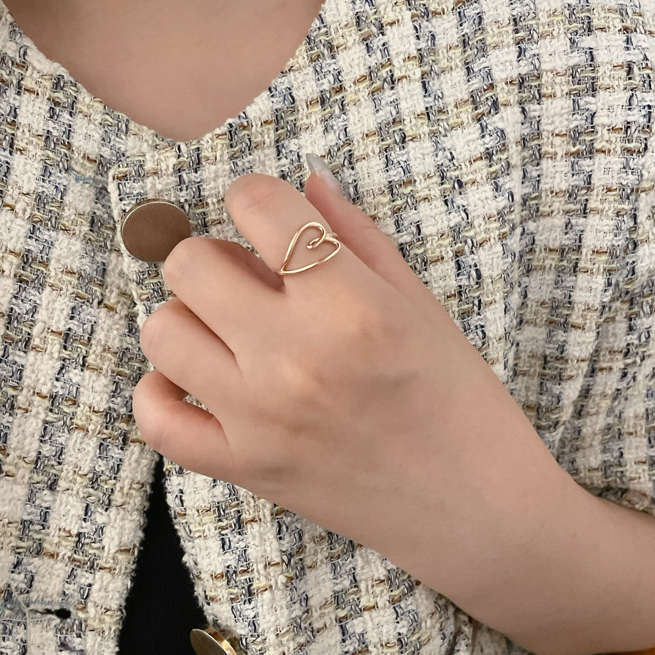Open Heart Ring