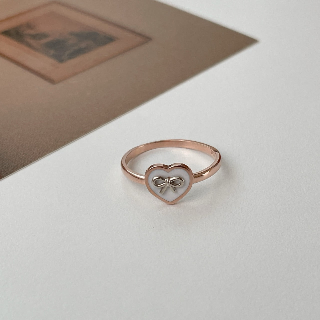 Heart Bow Ring