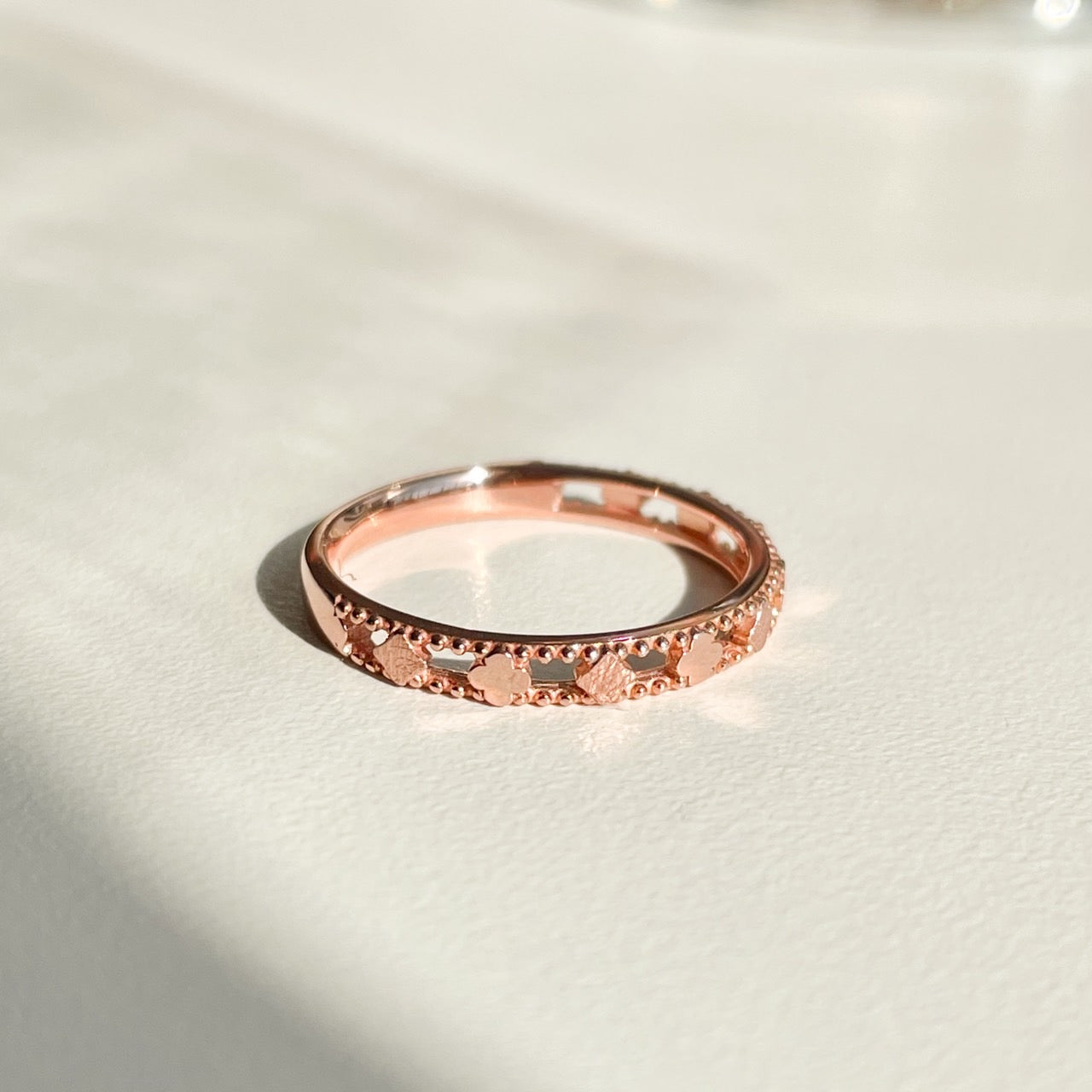 Clover Band Ring