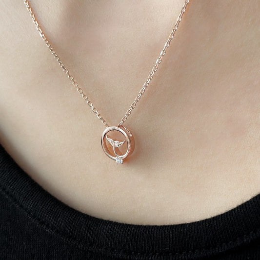 Whale Tail Necklace