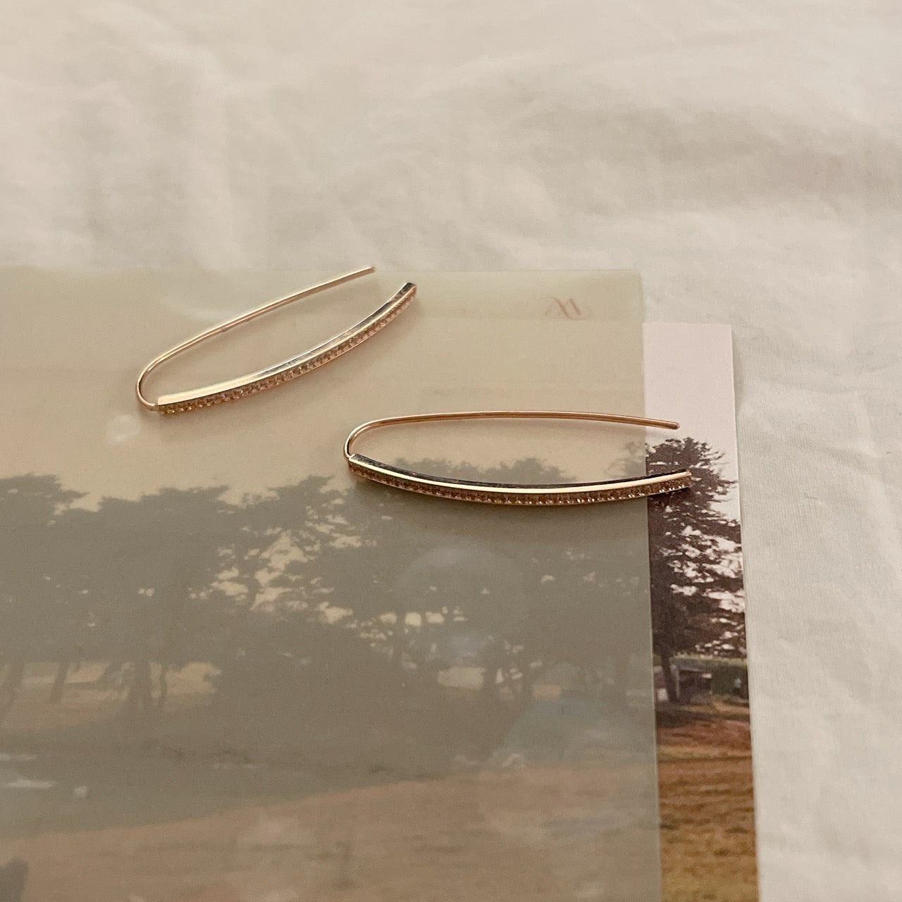 Stick Drop Earring