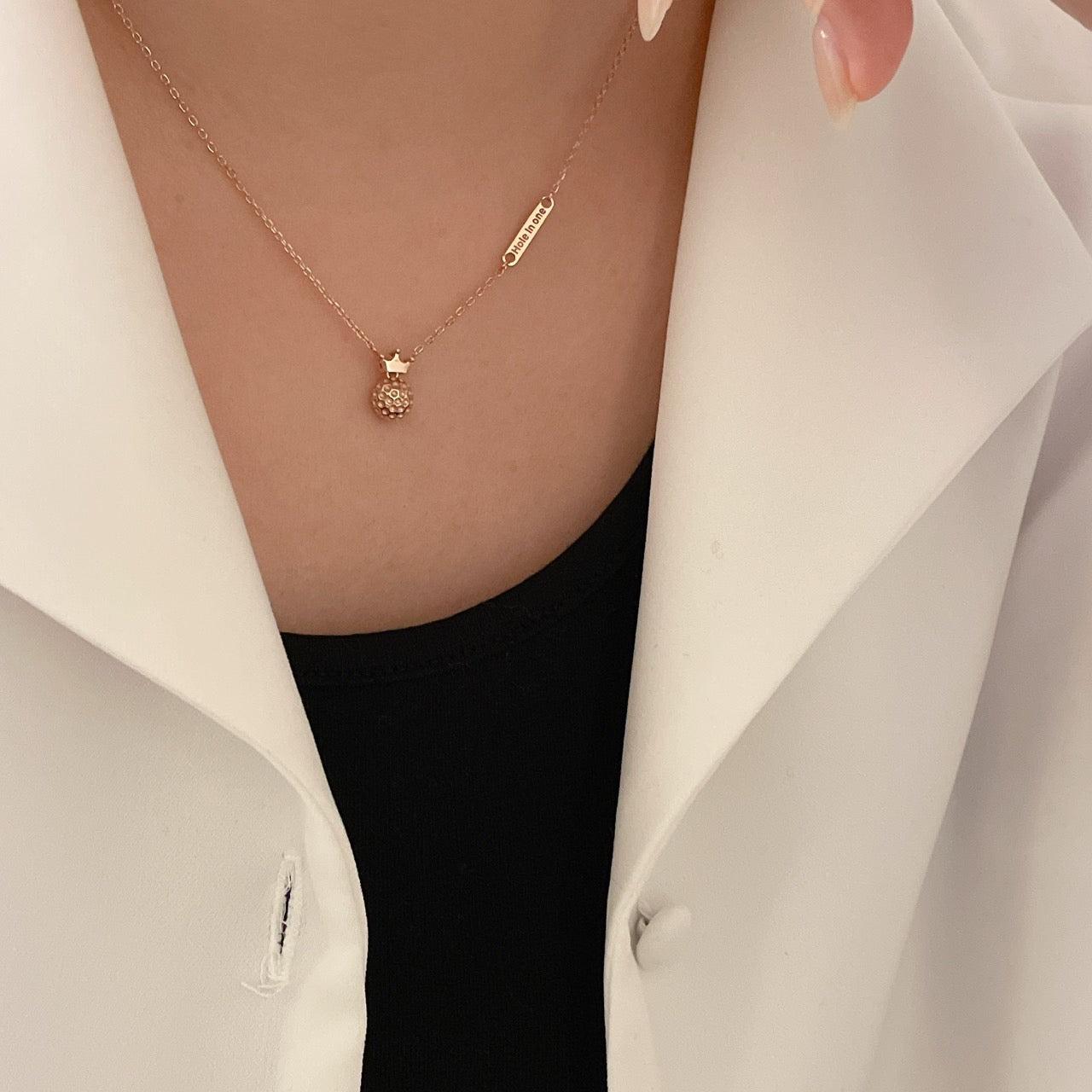 Golf Ball Necklace