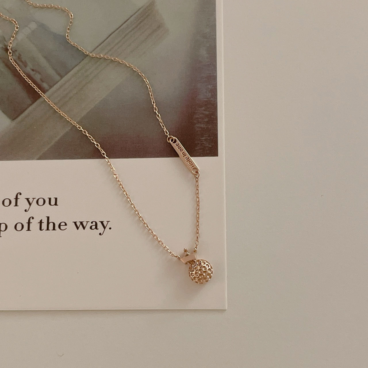 Golf Ball Necklace