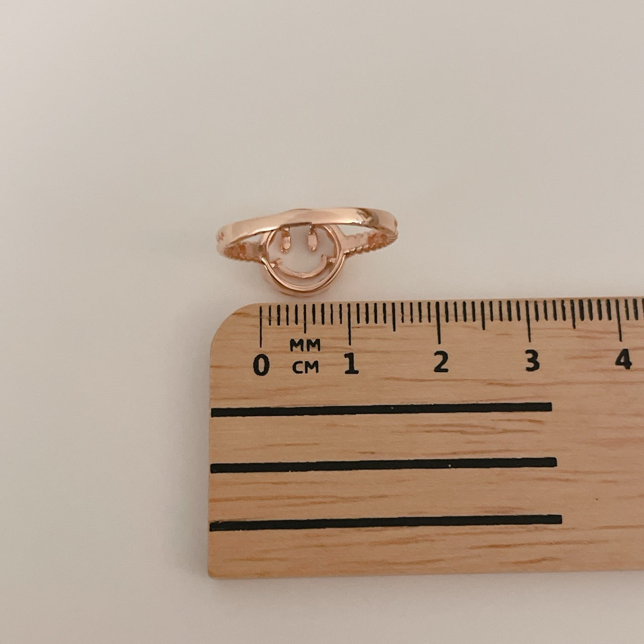 Happy Face Ring Size Measurement
