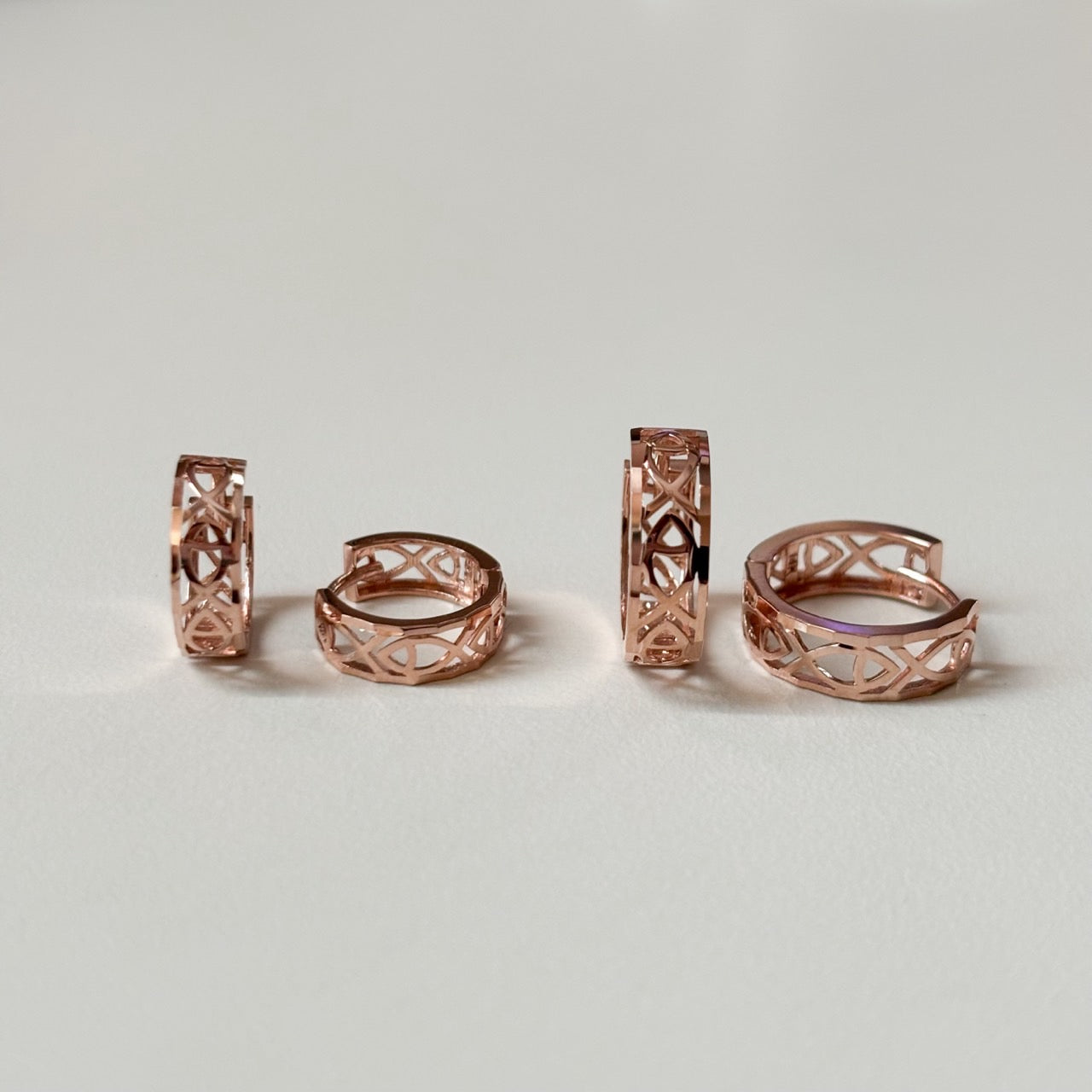 Fish Hoop Earrings