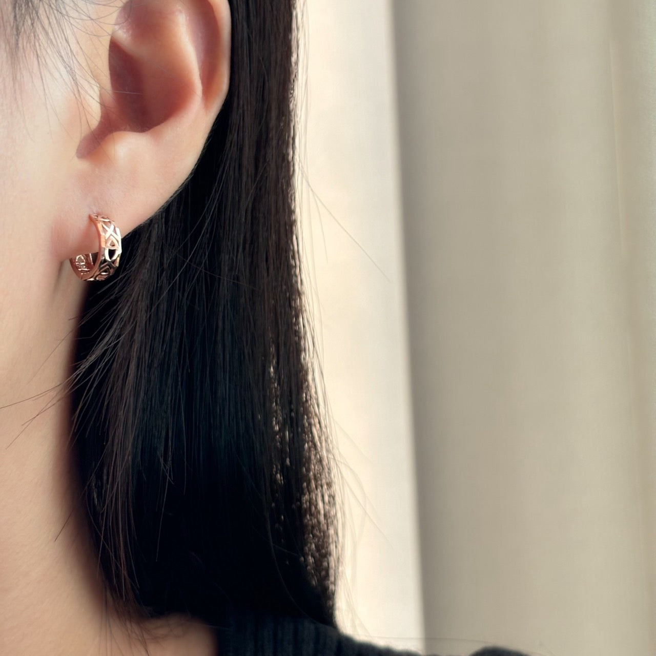 Fish Hoop Earrings