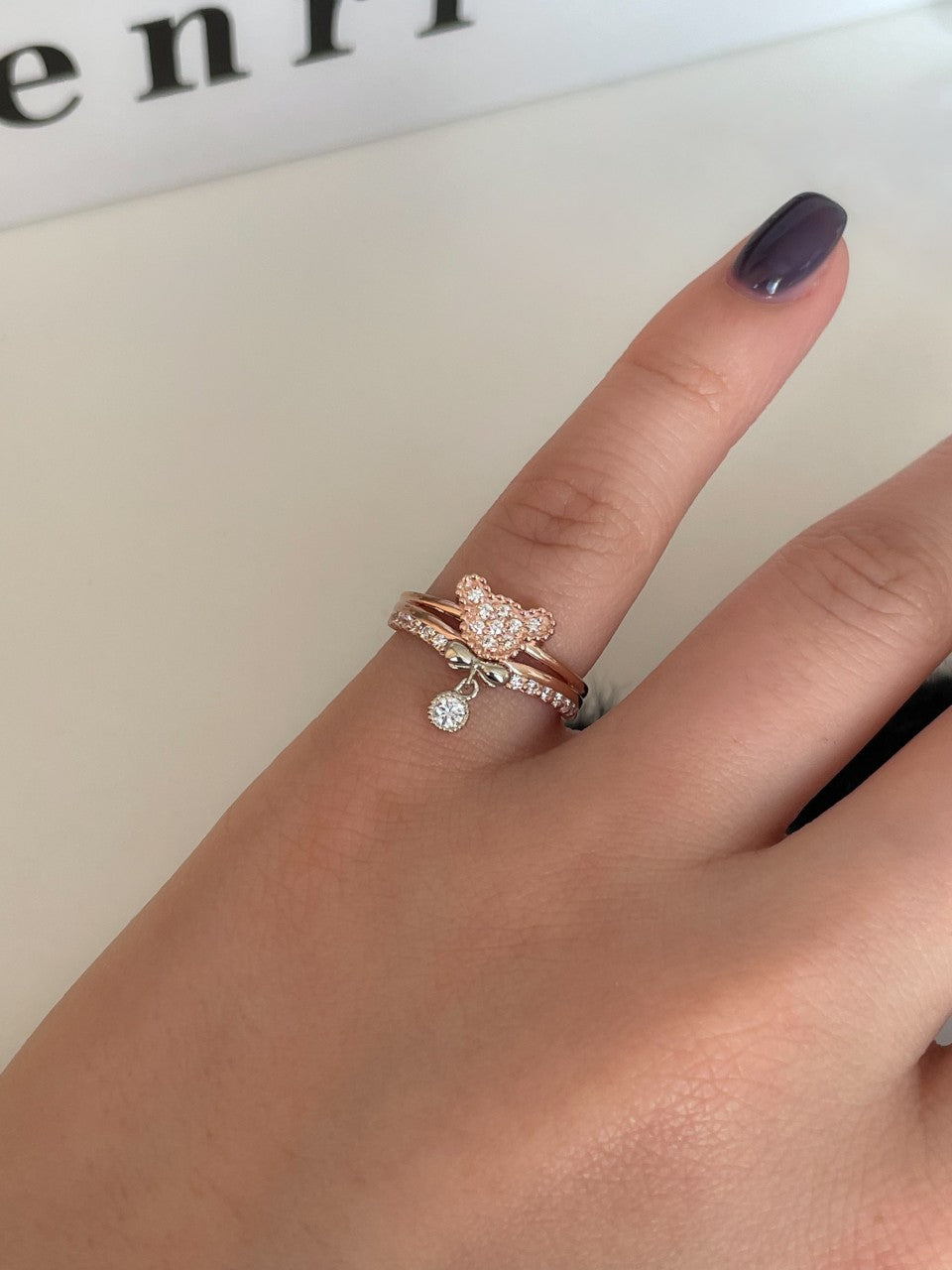 Mickey Pinky Ring