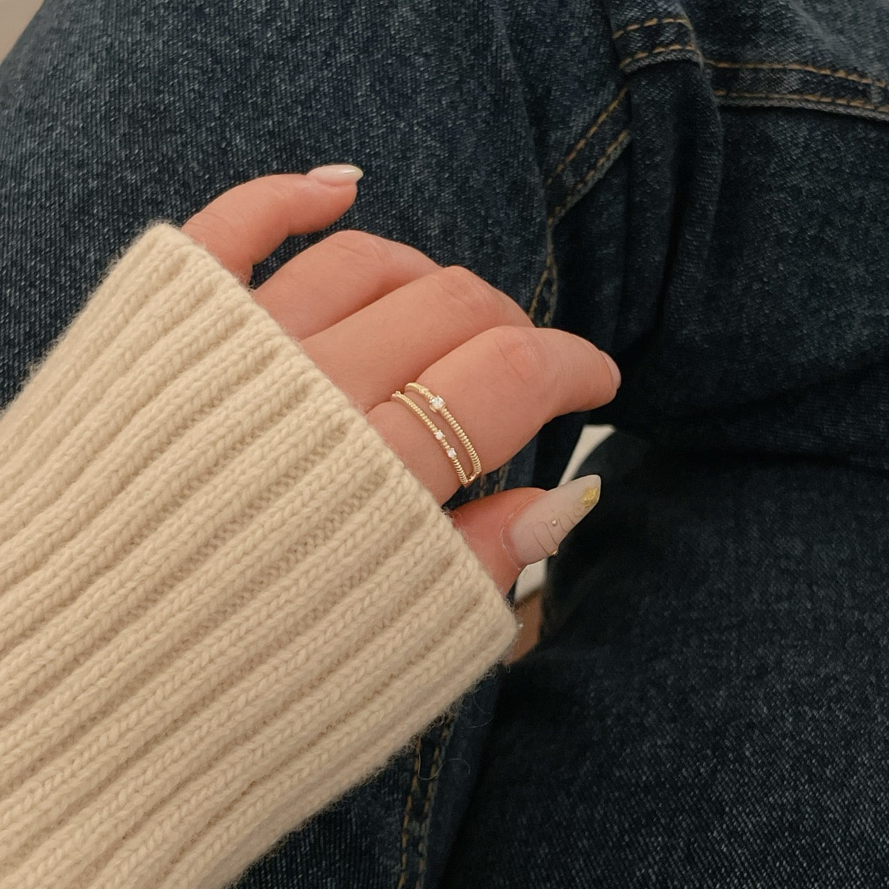 Double Row Ring