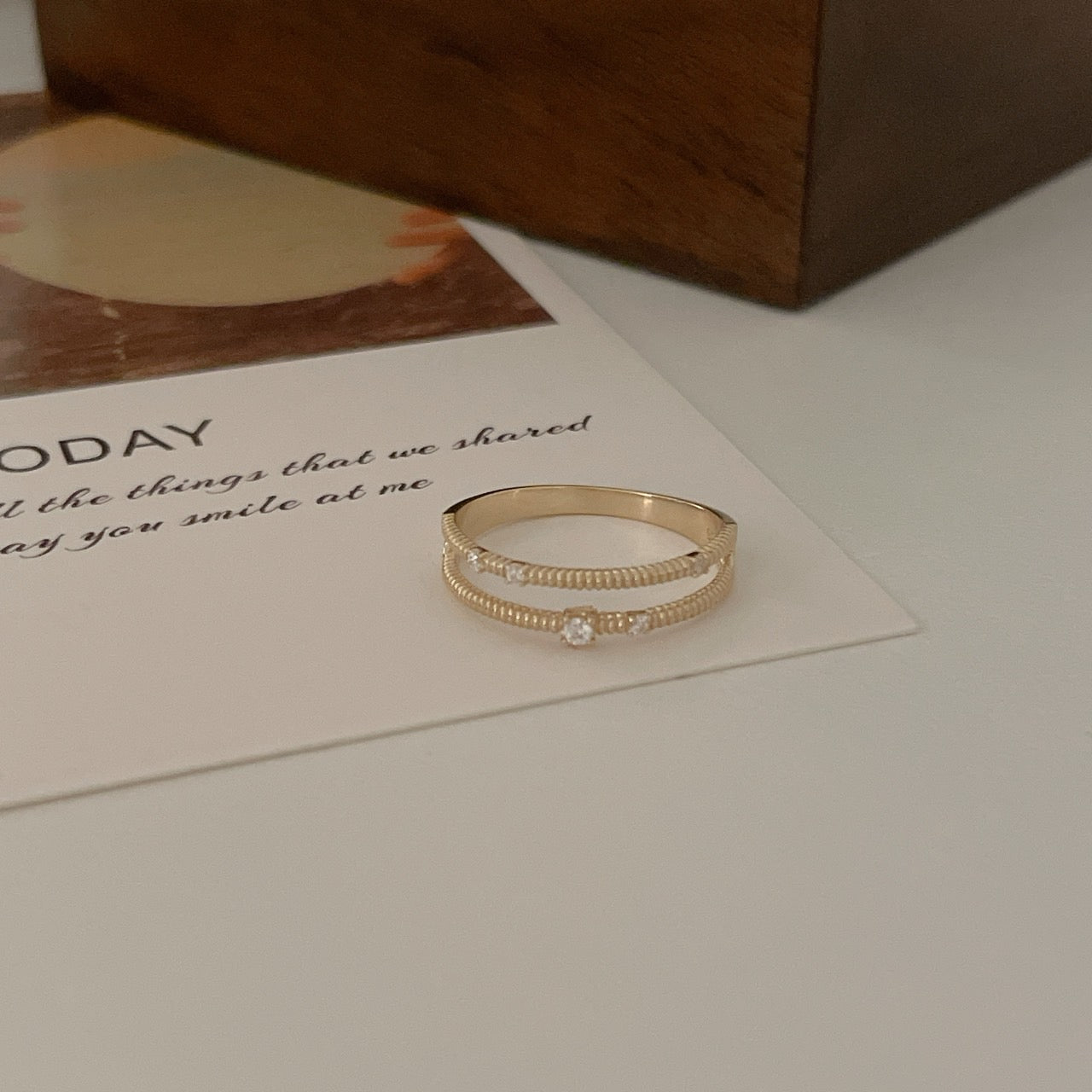 Double Row Ring