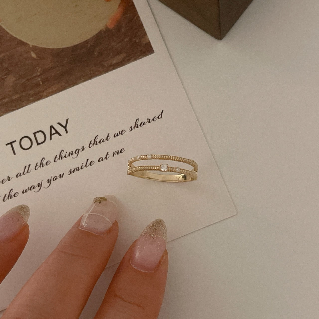 Double Row Ring