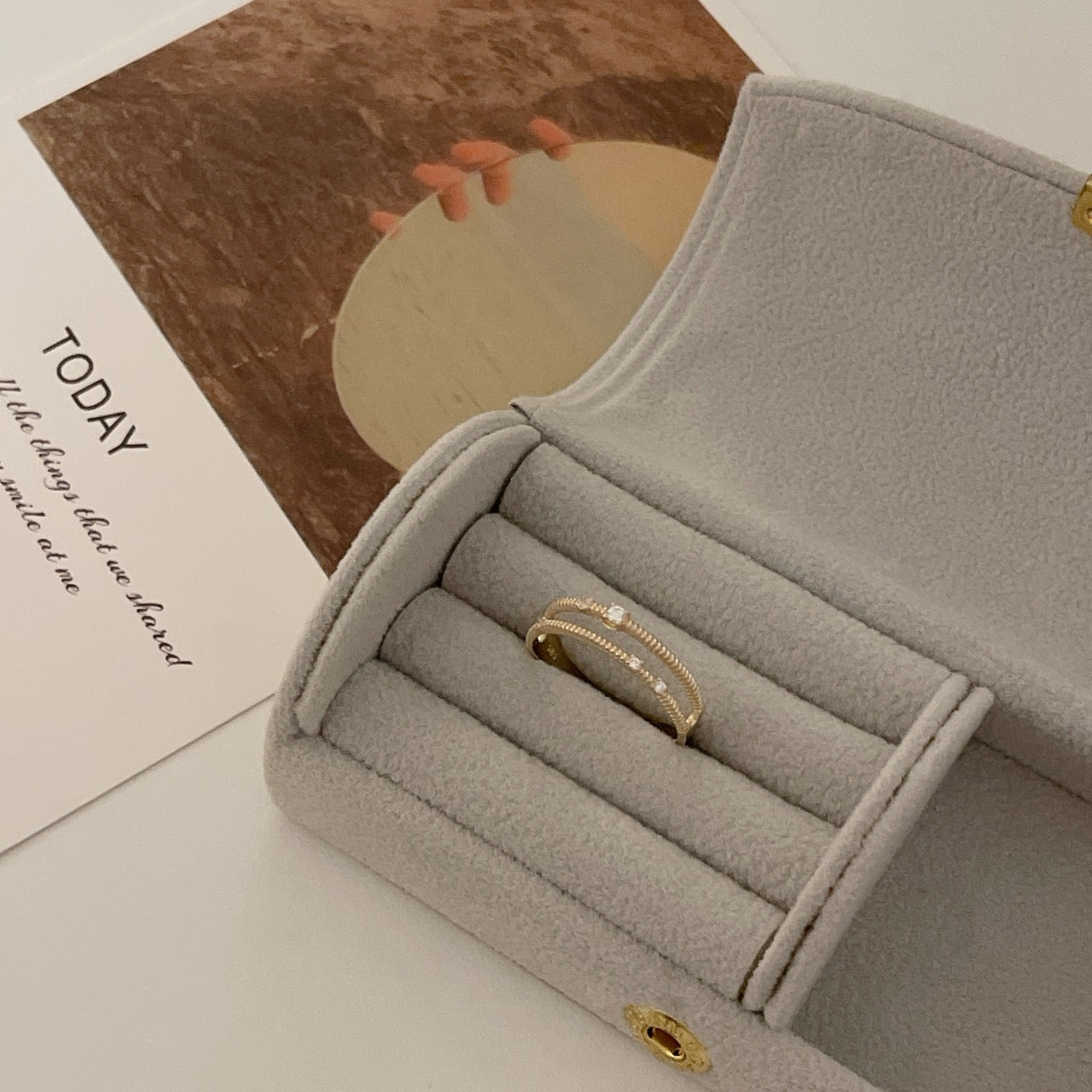 Double Row Ring
