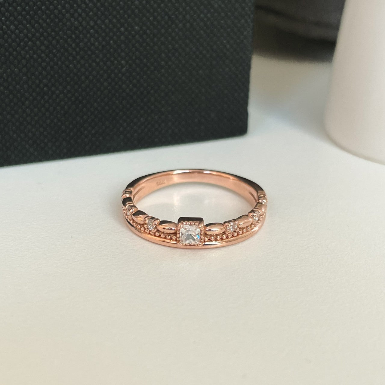 Milgrain Ring