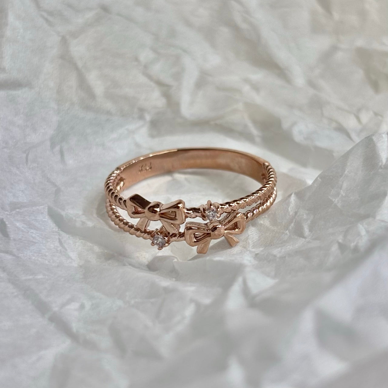 Double Bow Ring