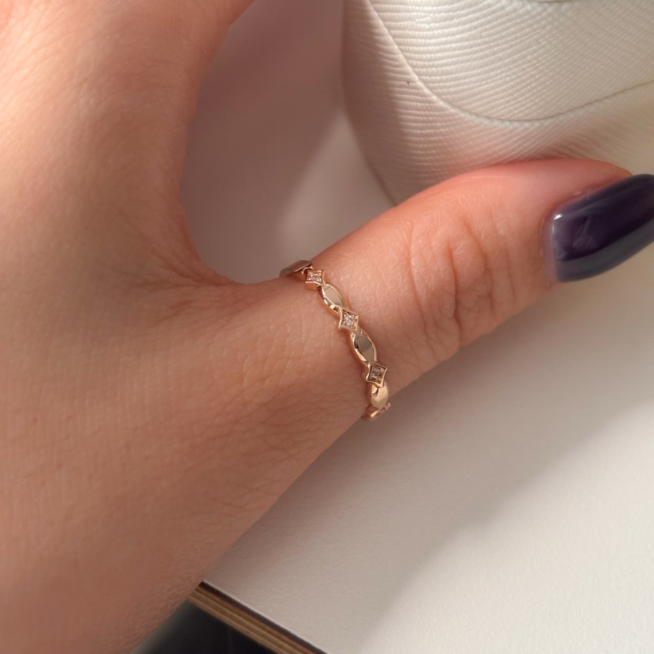 Oval Rhombus Ring