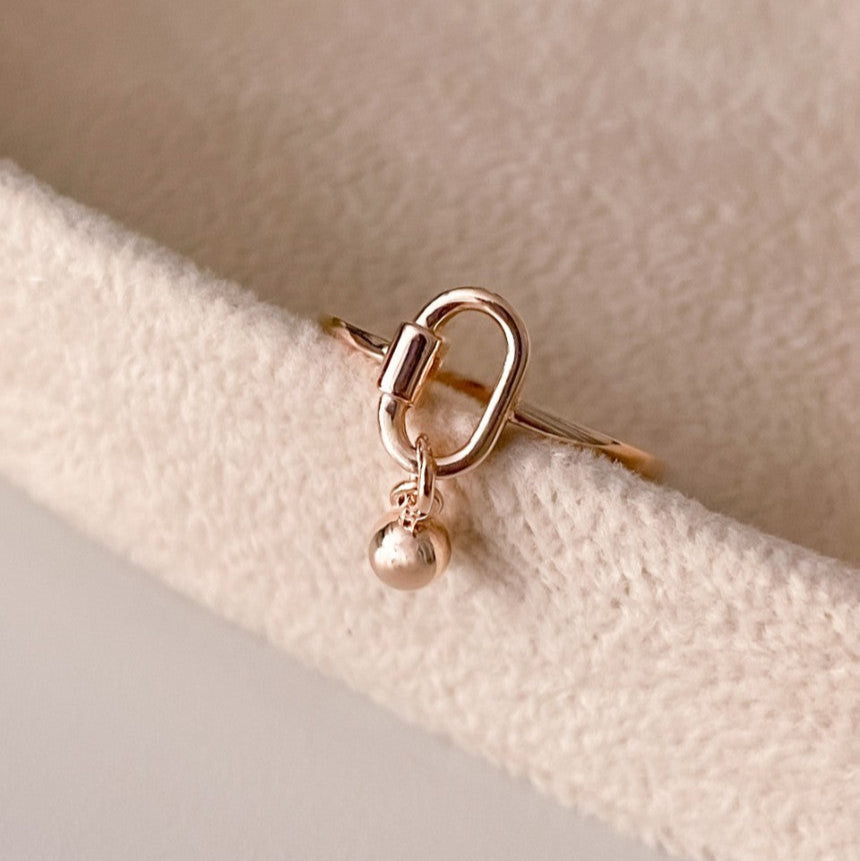 Ball Charm Ring