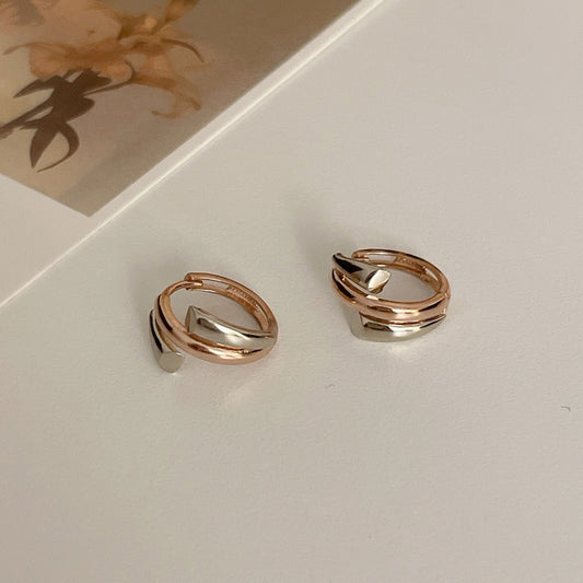Two Tone Earrings
