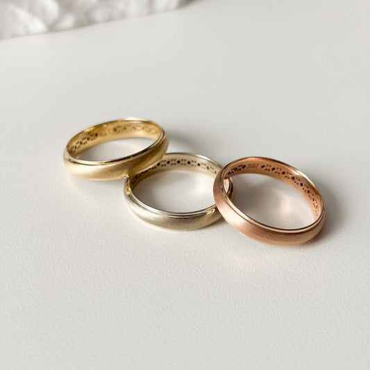 Brushed Satin Finished Band