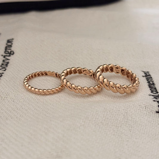 Twisted Rope Ring