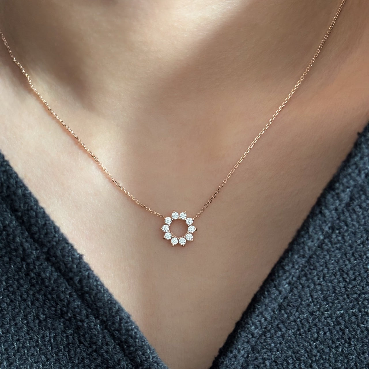 Sunflower Necklace